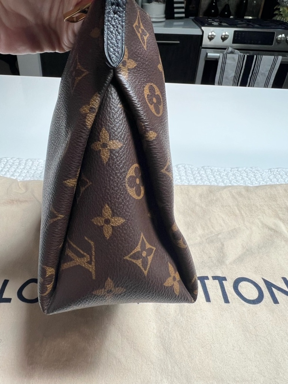 Louis Vuitton Pallas Monogram & Noir Toiletry Pouch or Purse (NEW) - Picture 6 of 16